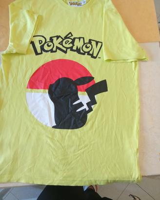 maglietta Pokémon cotone 11-12 anni 
