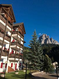 Bilocale con vista Dolomiti in Val Gardena