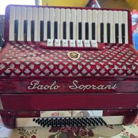 Fisarmonica Paolo Soprani 80 bassi 37 tasti 