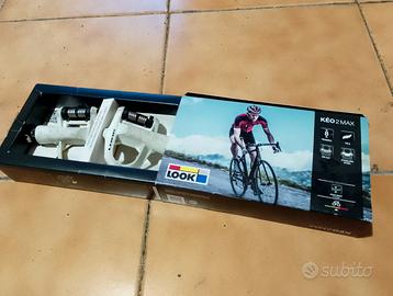 Look Keo 2 Max bianchi con scatola