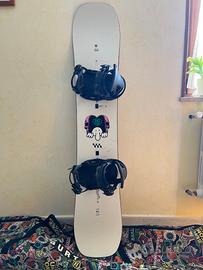Snowboard Burton KIllroy 148 2019-2020 + attacchi
