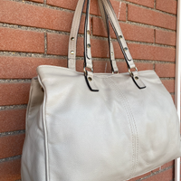 Borsa in pelle beige - Carpisa