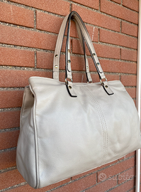 Borsa in pelle beige - Carpisa