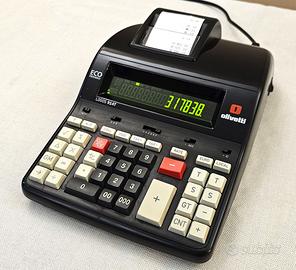 OLIVETTI LOGOS 914T TERMICA CALCOLATRICE PRO+CARTA