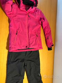 Completo da sci per bambina tg. 12 anni