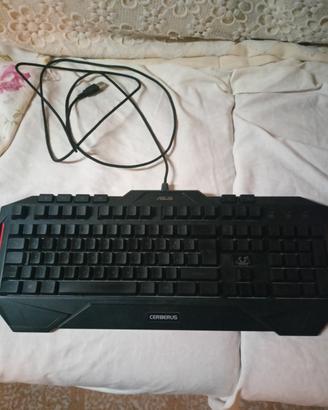 Tastiera a Menbrana Gaming (Asus Cerberus)