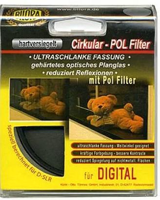 filtro polarizzatore circolare  55mm