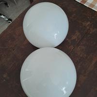 Plafoniere Vintage in vetro 