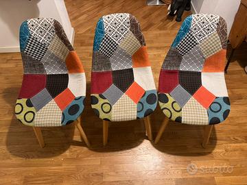Sedie patchwork