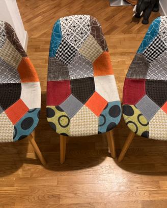 Sedie design patchwork