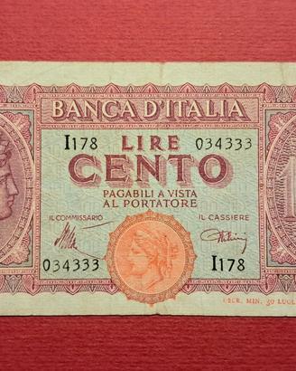 100 lire Italia Turrita I178 035333