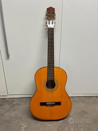 Chitarra classica 100 cm color legno + custodia