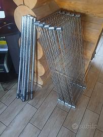 scaffale ripiani in metallo leroy merlin 5 ripiani