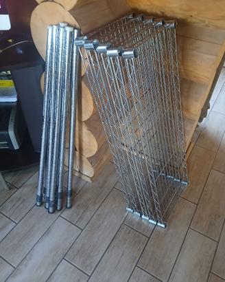 scaffale ripiani in metallo leroy merlin 5 ripiani