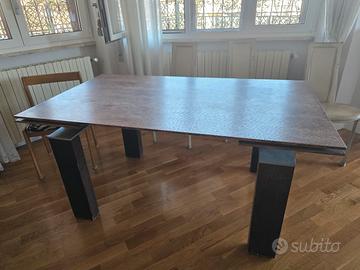 tavolo legno allungabile bontempi