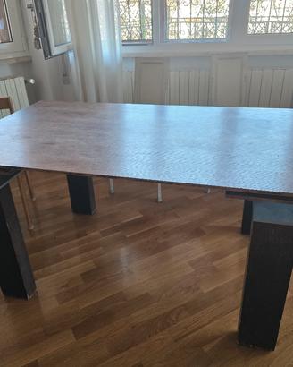 tavolo legno allungabile bontempi