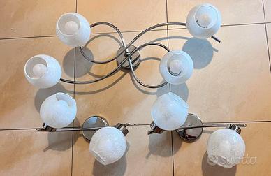 Lampade Luci Plafoniere Bolle con lampadine