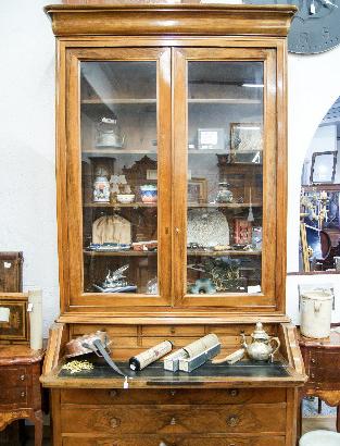 Vetrina Libreria Boucaise metà 800 credenza antica