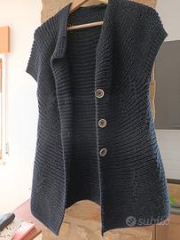 Cardigan senza maniche 