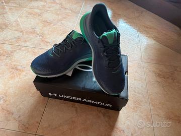 Under Armour HOVR Turbulence 44 Jasper Blue Scarpe