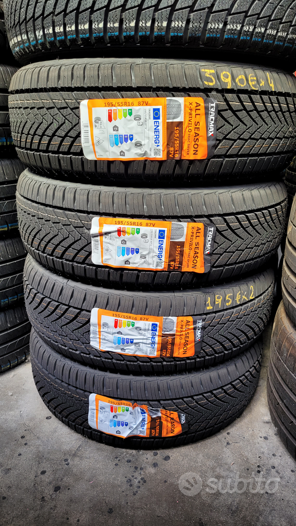 Gomme TRACMAX TRAC-S 195/55 R 16 87V PNEUMATICI AUTO 4 STAGIONI