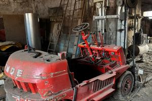 Carrello elevatore Linde H20D. Motore da rifare