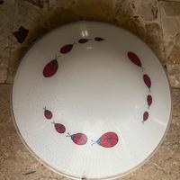 Lampadario/plafoniera con coccinelle -  nuovo
