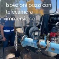 Videocamera  pozzo con verricello elettrico 300mt