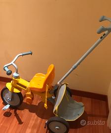 Triciclo passeggino