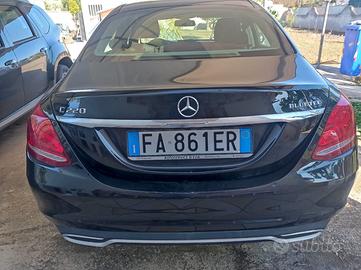 Mercedes Classe C 220 bluetec nero