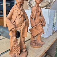 Statue in terracotta