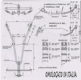 Gancio traino OMOLOGATO per vw maggiolino 6v