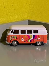 modellino automodello WV T1 Flower power Arancio