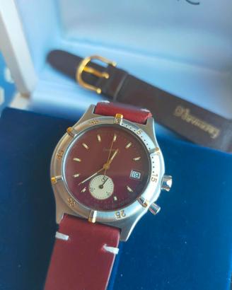 Eberhard Chrono Monopulsante Burgundy 