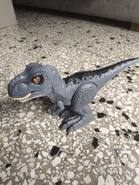 Dinosauro animato a batteria