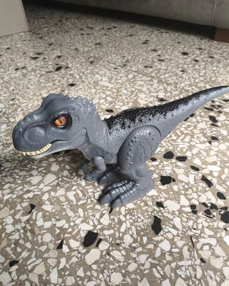 Dinosauro animato a batteria