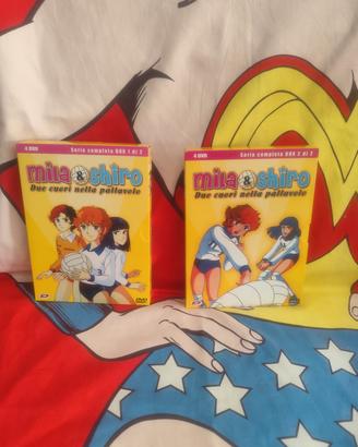serie completa DVD Mila shiro  box 1 e 2 8 dvd
