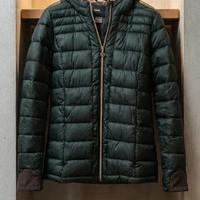 Giubbotto BRUGI con cappuccio verde