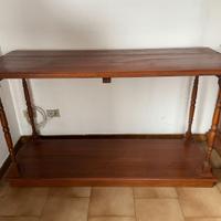 Console in legno massello stile classico