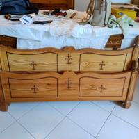Spalliere letto in legno