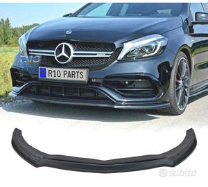 SPOILER LIP MERCEDES CLASSE A W176 AMG 16-18 NERO