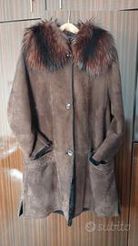 Pelliccia di montone scamosciato 