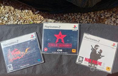 Silver Set Giochi rari PS2 PROMO