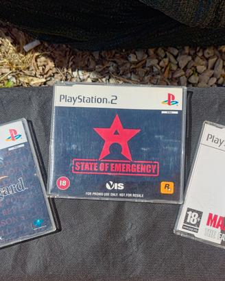 Silver Set Giochi rari PS2 PROMO