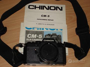 Macchina Fotografica Chinon CM-5 + Set Completo