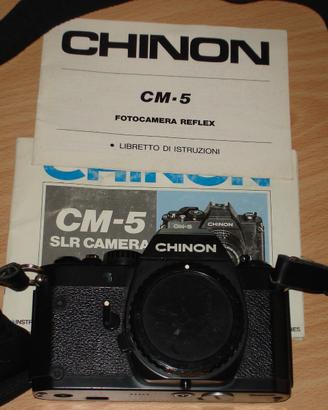 Macchina Fotografica Chinon CM-5 + Set Completo
