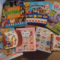 Libri sonori e pop up 3d