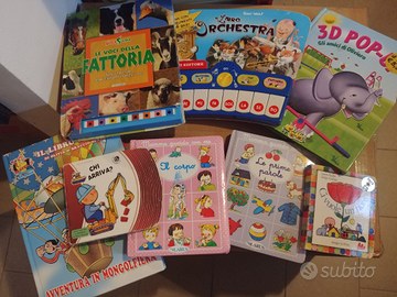 Libri sonori e pop up 3d