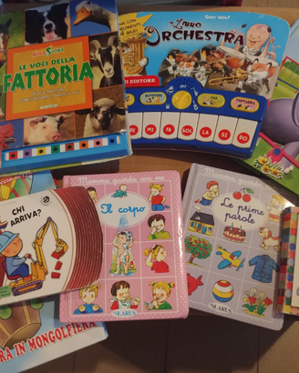 Libri sonori e pop up 3d