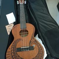 Ukulele + leggio+ porta chitarra